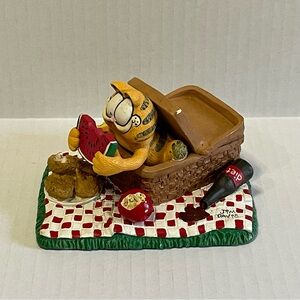 Danbury Mint Garfield The Gourmet Figurine By Jim Davis 1993 Vintage 90s